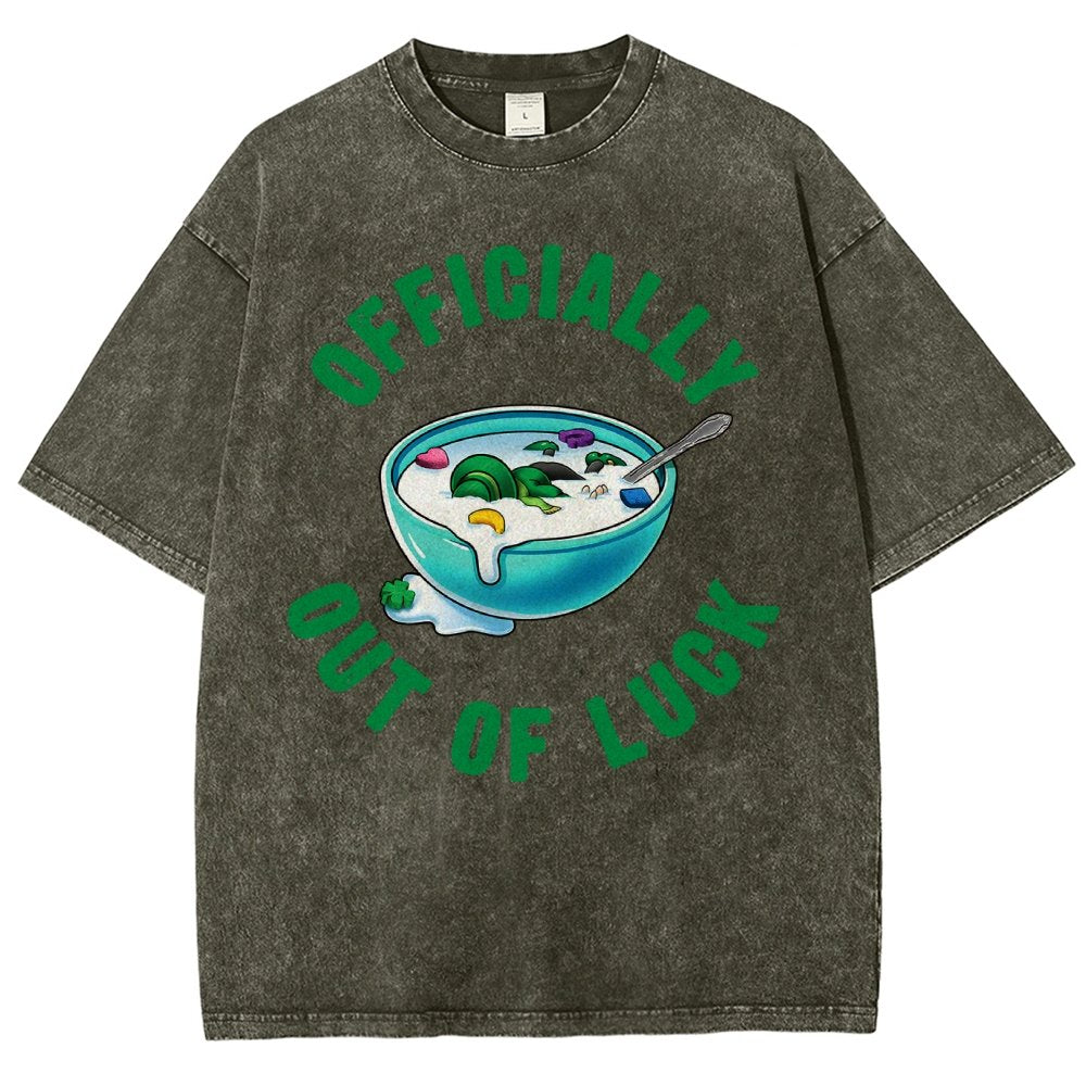 Out of Luck Vintage Distressed T-shirt