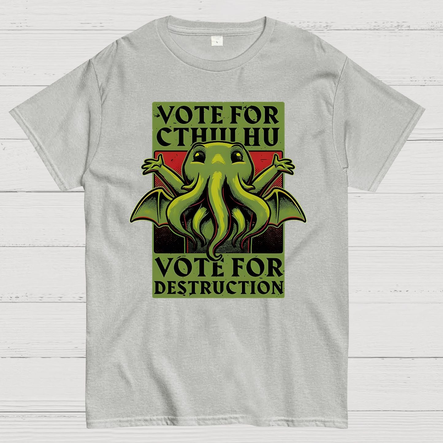 Vote For Destruction Geek T-Shirt