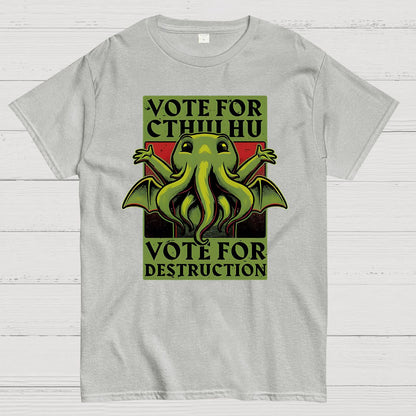 Vote For Destruction Geek T-Shirt