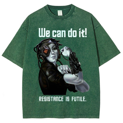 We Can Do It Opposing Is Hopeless Vintage Distressed T-shirt