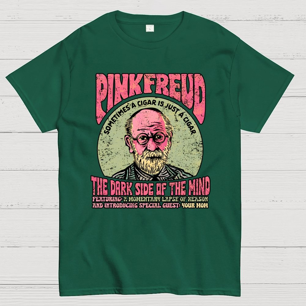 Pink Freud Geek T-Shirt