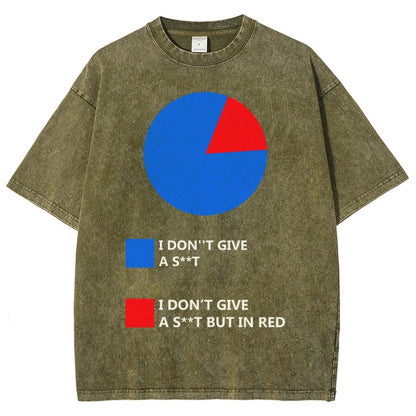 I Don't Give A S**t Vintage Distressed T-shirt