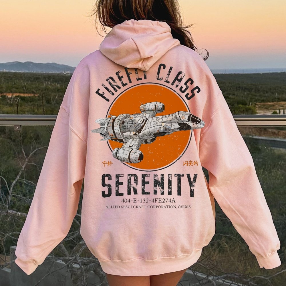 Retro Smugglers Nerdy Printed Back Cotton Hoodie