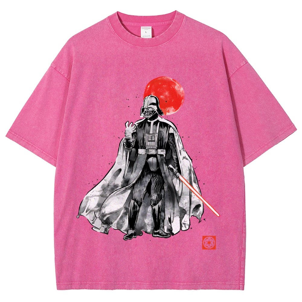 Dark Lord Sumi-E Vintage Distressed T-shirt