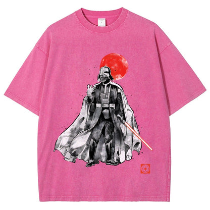 Dark Lord Sumi-E Vintage Distressed T-shirt