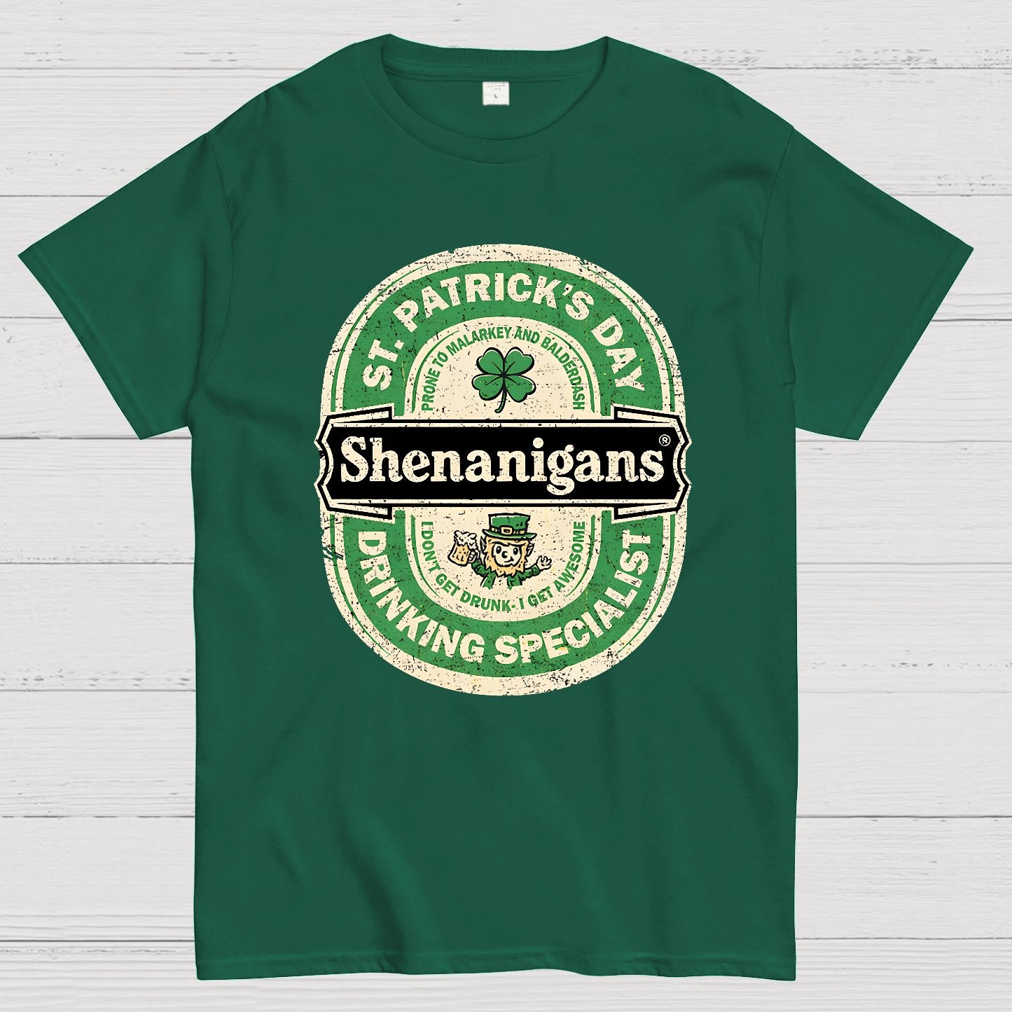 Prone To Malarkey Geek T-Shirt