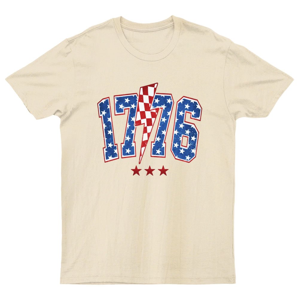 1776 America 4th of July Nerdy T-Shirt