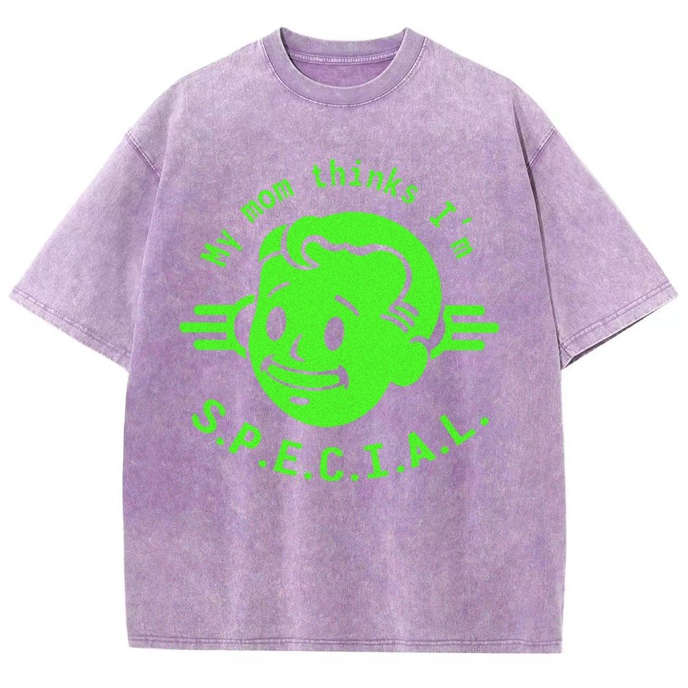 My Mom Thinks I'm S.U.P.E.R. Vintage Distressed T-shirt