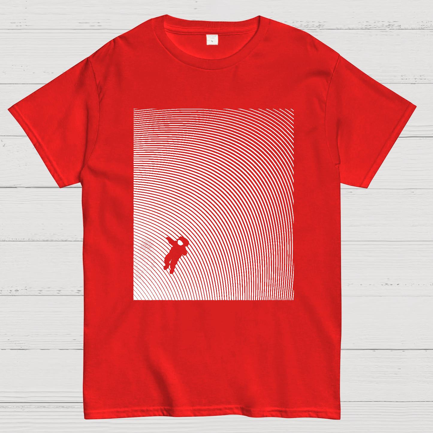 Floating in Space Geeky T-Shirt