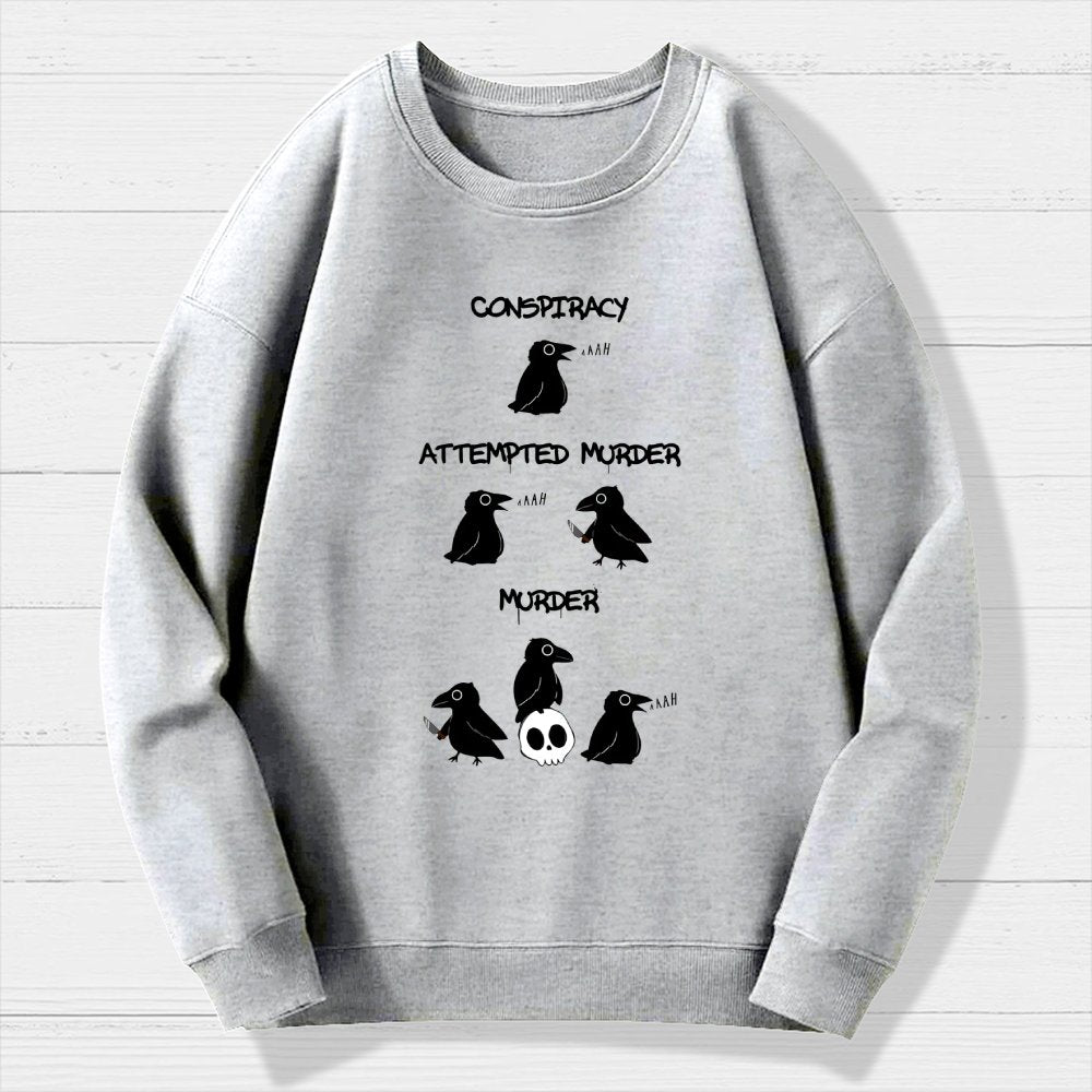 From Conspiracy To Murder Geek Cotton Sweatshirt