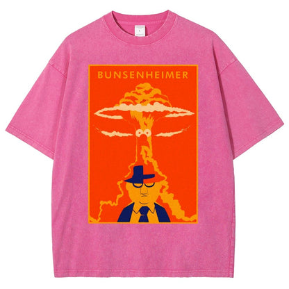 Bunsenheimer ！Vintage Distressed T-shirt