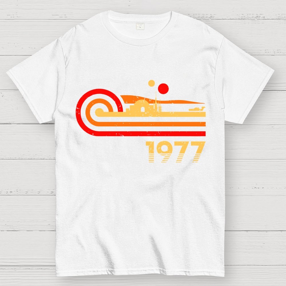 Retro Vintage Desert Planet Geek T-Shirt