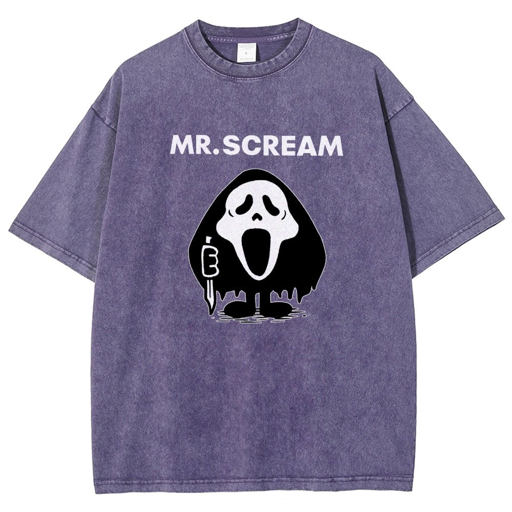 Mr. Scream Vintage Distressed T-shirt