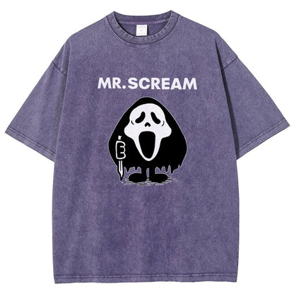 Mr. Scream Vintage Distressed T-shirt