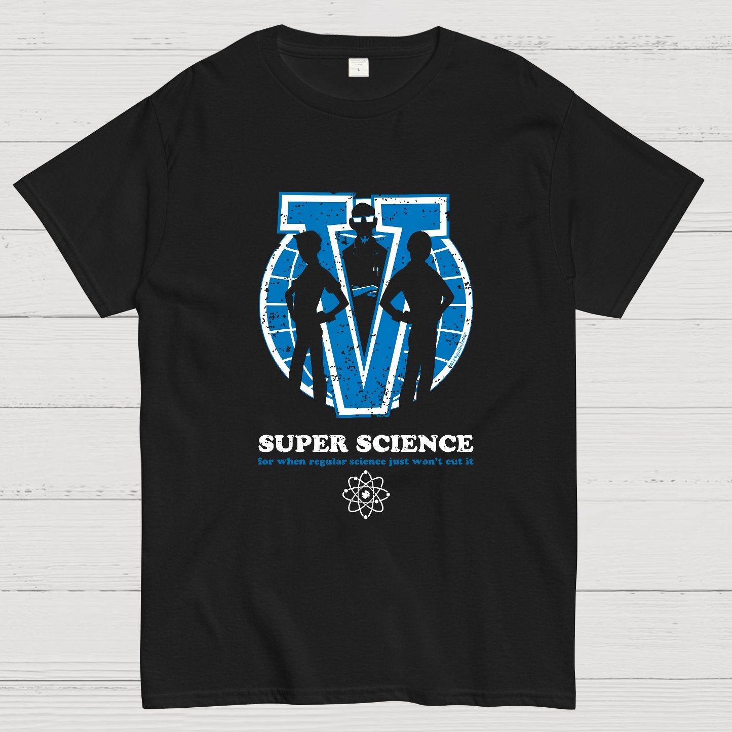 V Is For Super Science Geek T-Shirt