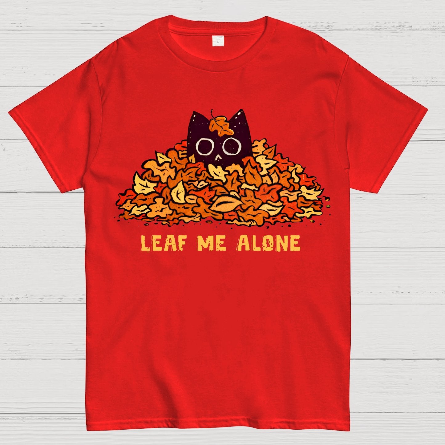 Leaf Me Alone Geek T-Shirt