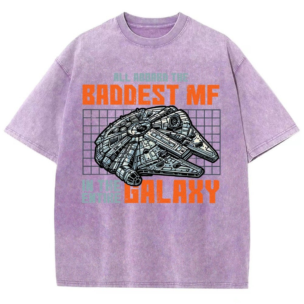 Baddest in the galaxy Vintage Distressed T-shirt
