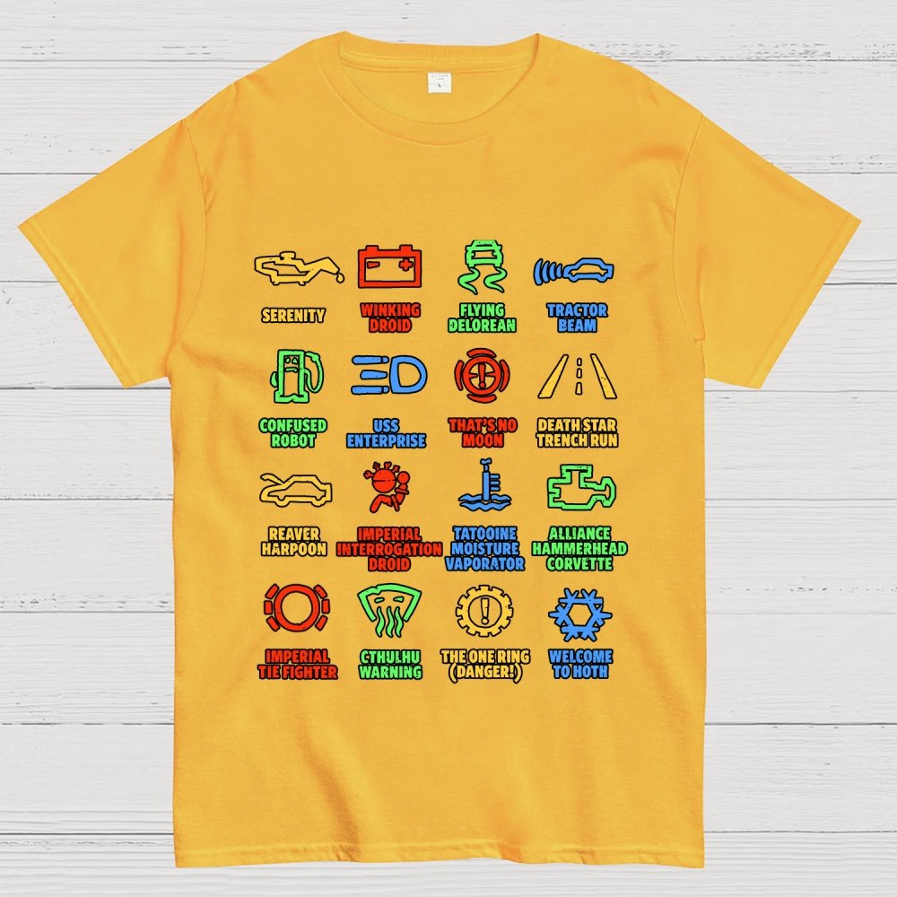 Nerdy Symbols Geek T-Shirt