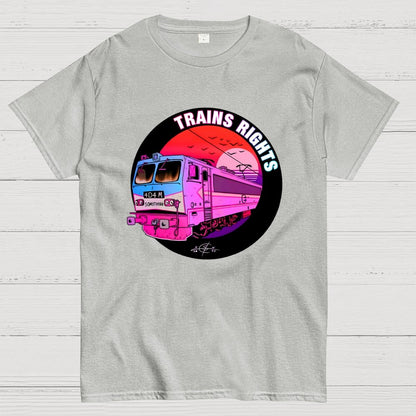 Trains Rights Geek T-Shirt