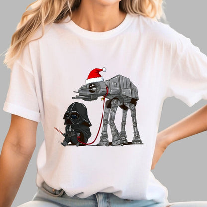 Walking the Futuristic Robot Dog  Geek T-Shirt
