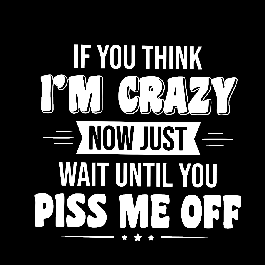 If You Think Im Crazy Geek T-Shirt