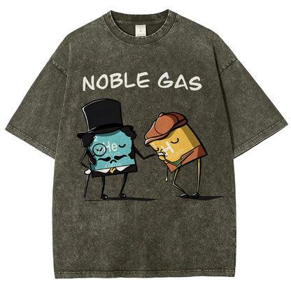NOBLE GAS Vintage Distressed T-shirt