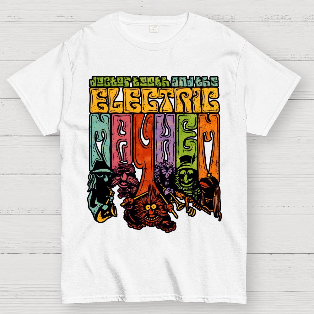 The Psychedelic Mayhem Geek T-Shirt