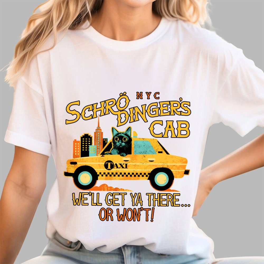 Schrodinger's Cab Geek T-Shirt