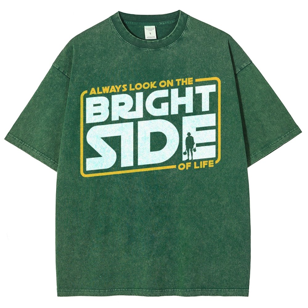Always Look On The Bright Side Vintage Distressed T-shirt