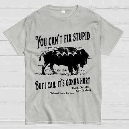 You Cant Fix Stupid Geek T-Shirt