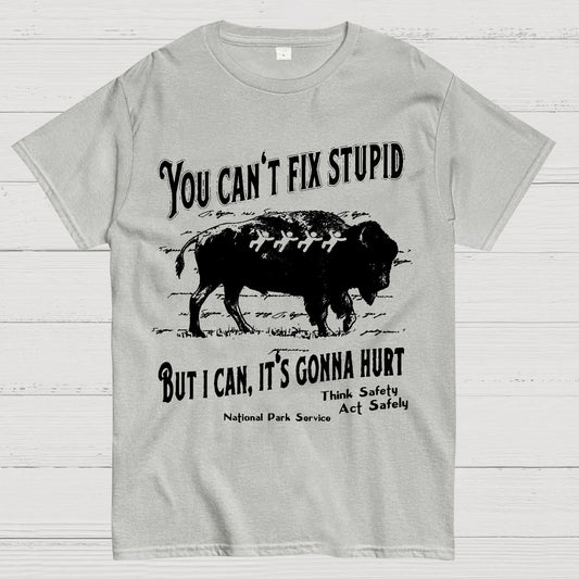 You Cant Fix Stupid Geek T-Shirt