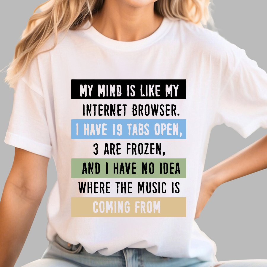 My Mind Nerdy T-Shirt