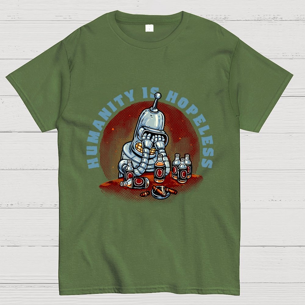 Humanity Is Hopeless Geek T-Shirt