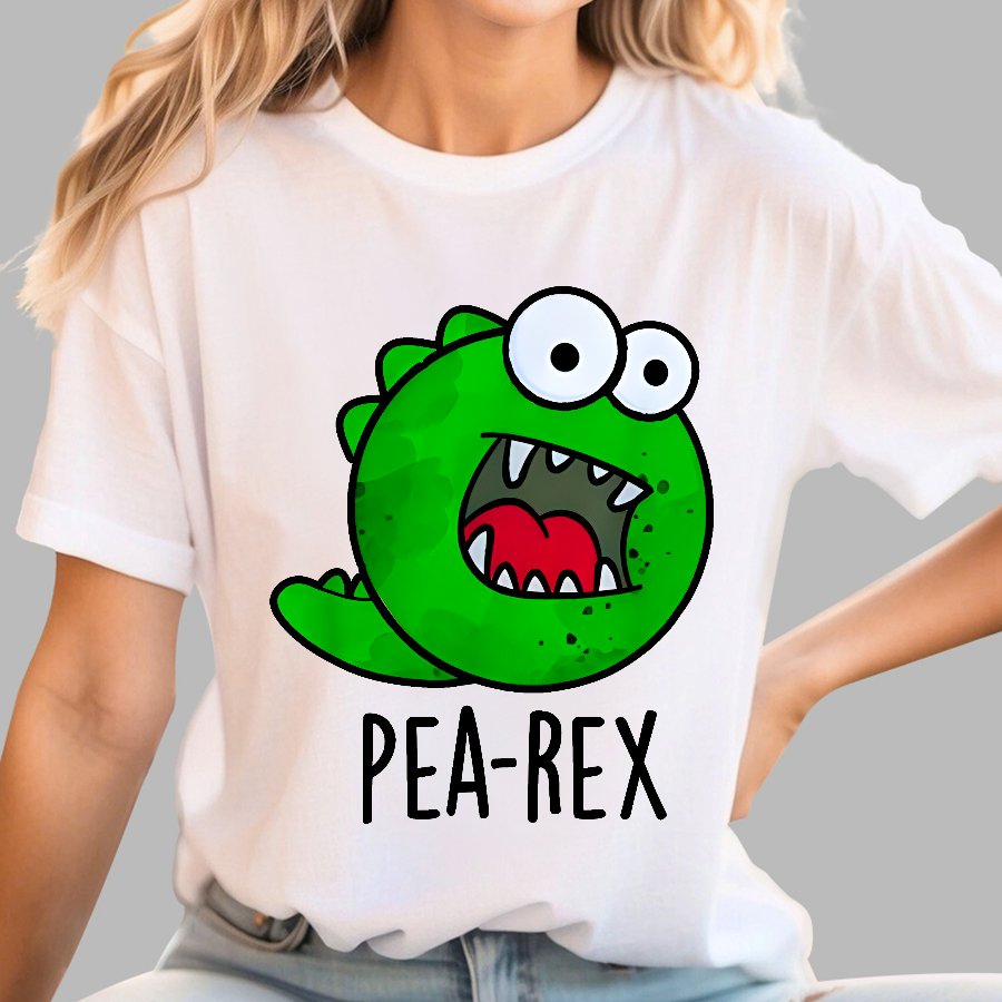 Pea-rex Funny Pea Pun Geek T-Shirt
