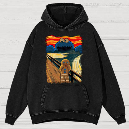 The Cookie Muncher Vintage Distressed Hoodie