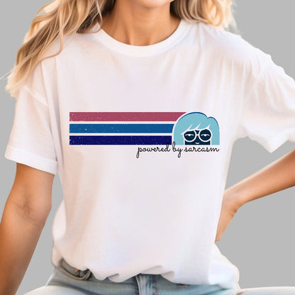 Power By Sarcasm Geek T-Shirt