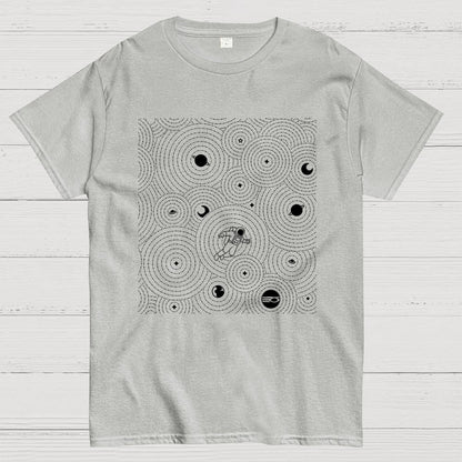 Zen Garden Astronaut Pattern Geek T-Shirt