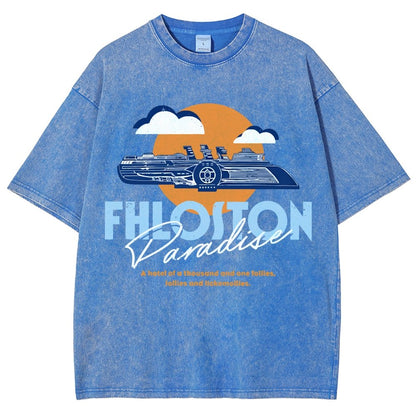 Sunny Haven Vintage Distressed T-shirt