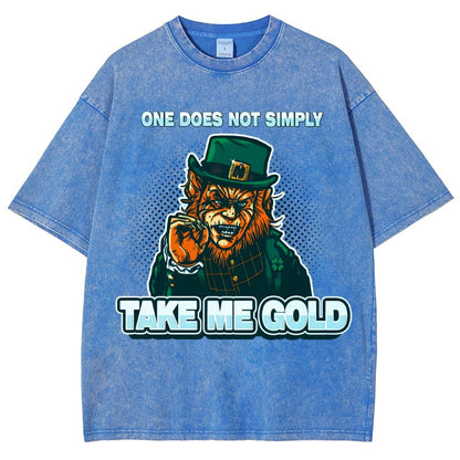 Irish Meme-St. Patrick's Day Vintage Distressed T-shirt