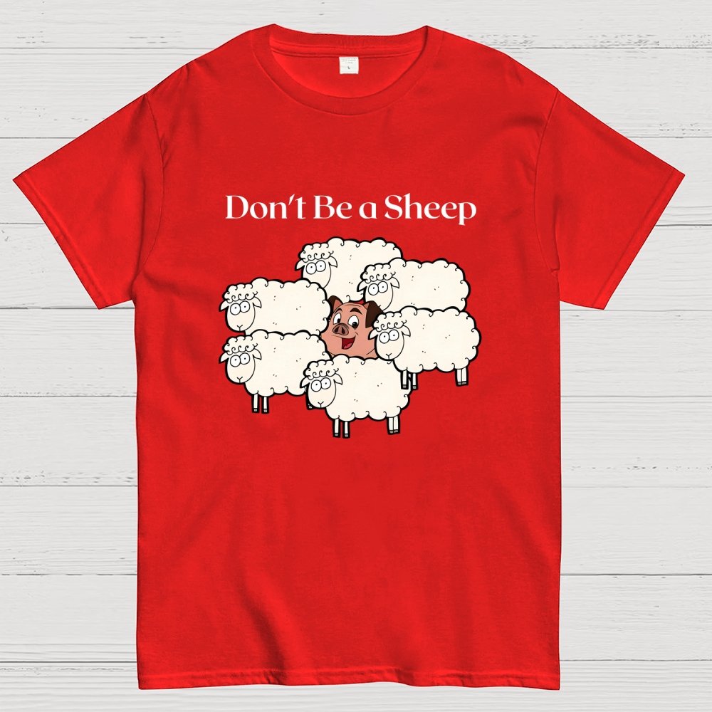 Don't Be a Sheep Geek T-Shirt