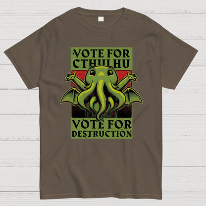 Vote For Destruction Geek T-Shirt
