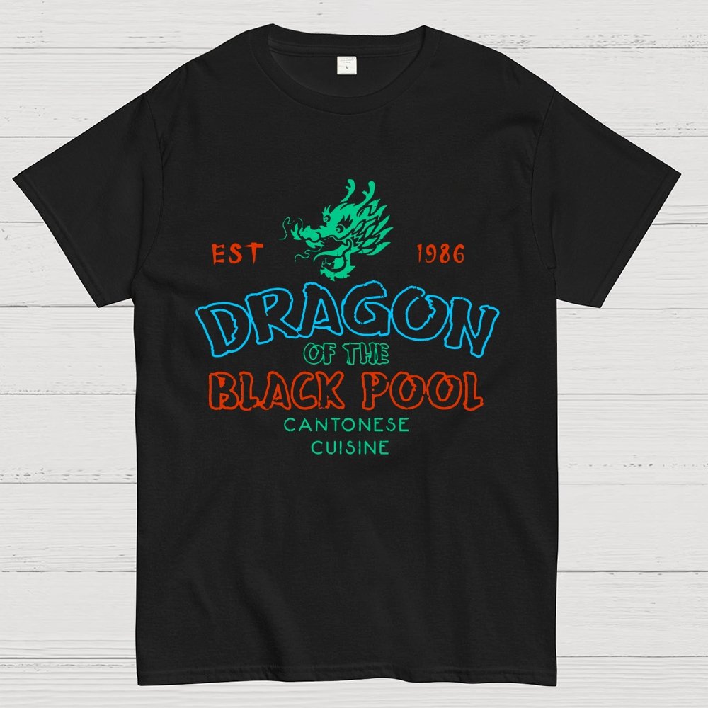 Dragon of the Black Pool Unisex Geek T-Shirt