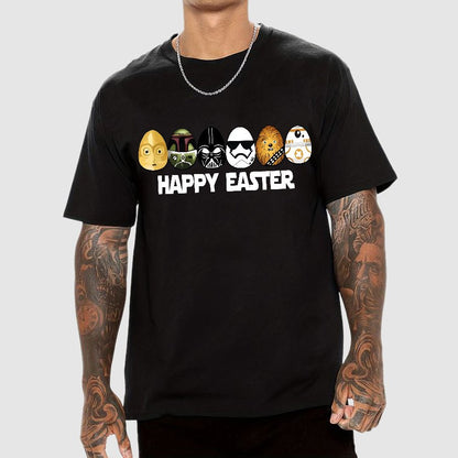 Easter Egg Hunting Party Happy Easter 2025 Geek T-Shirt