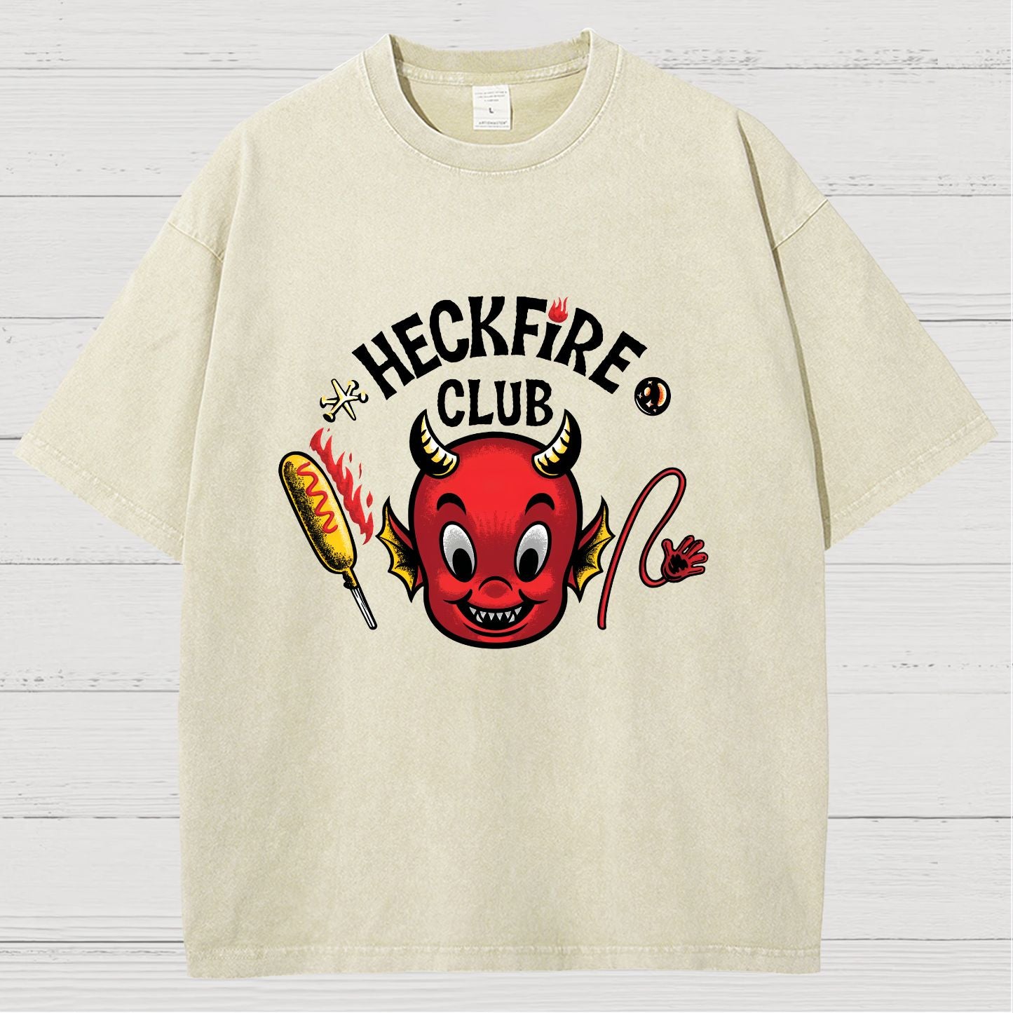 FIRESTORM CLUB Vintage Distressed T-shirt
