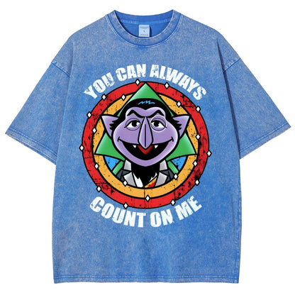 Count On Me Vintage Distressed T-shirt