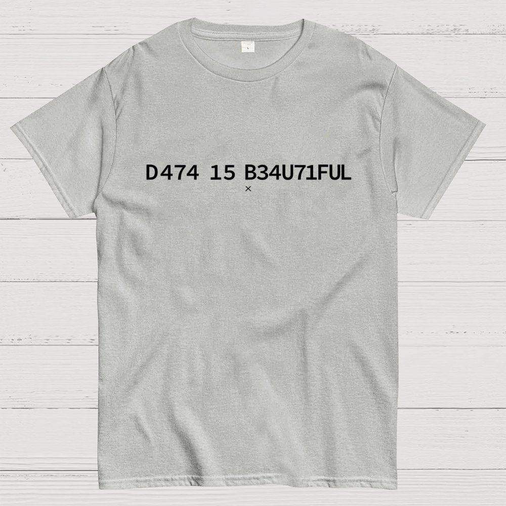 Data Is Beautiful Geek T-Shirt