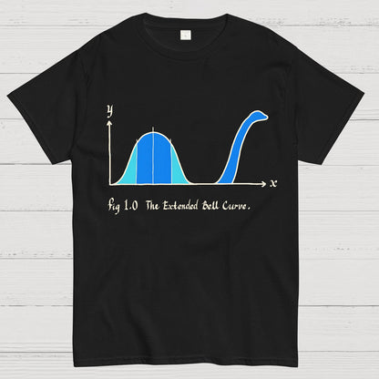 The Extended Bell Curve Geek T-Shirt