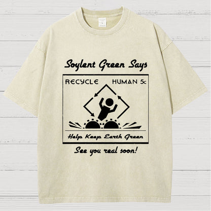 Soylent Green Vintage Distressed T-shirt