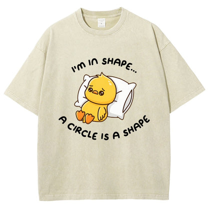 I'm In Shape Vintage Distressed T-shirt