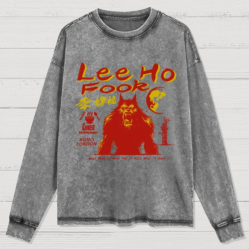Lee Ho Fooks Washed Long Sleeve Tee
